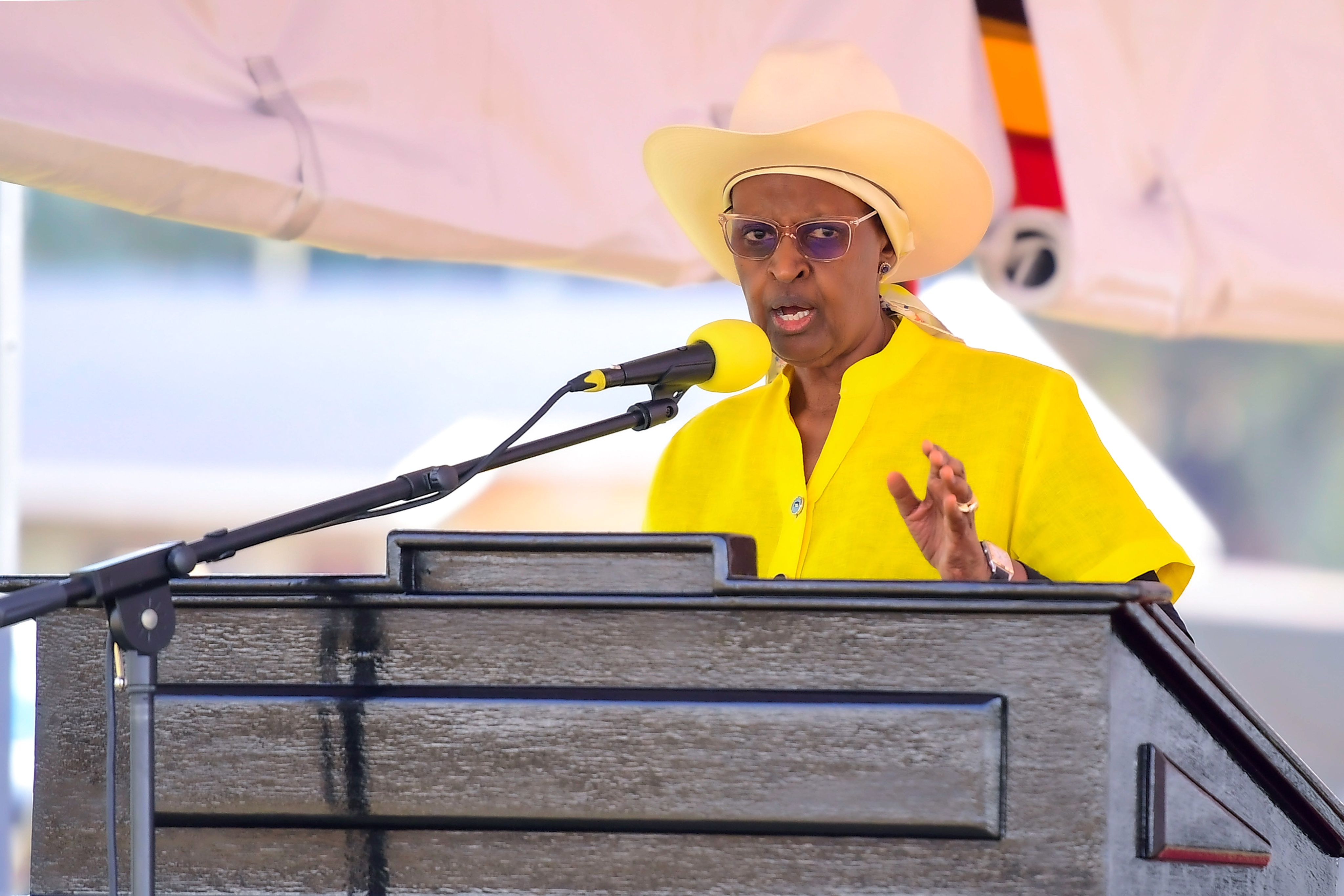 Minister of Education and Sports Janet Museveni 