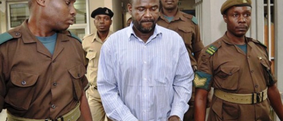 ADF rebel leader Jamil Mukulu, currently in jail at Luzira maximum security prison, shortly after being captured in 2015 in Tanzania. Courtesy Photo