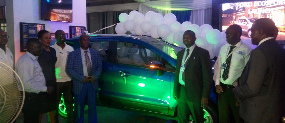 CMC officials launching the new Ford EcoSport car on Wednesday evening
