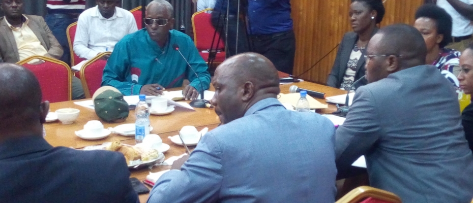 Gen Elly Tumwine clashed with Human Rights committee MPs over safe houses on Wednesday