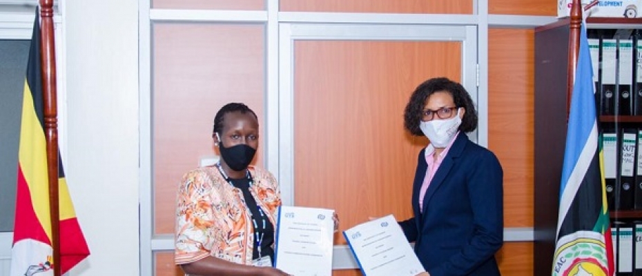 UTB and UCC executive directors Lilly Ajarova and Irene Kaggwa Sewankambo