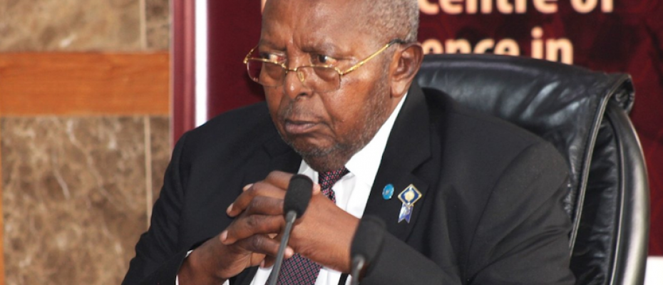Bank of Uganda Governor Prof. Emmanuel Mutebile