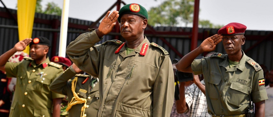 Commander in chief President Yoweri Museveni