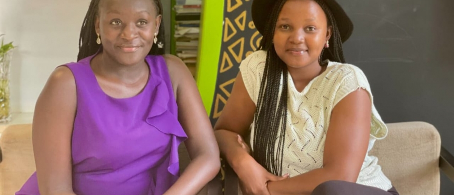 Martha Patience Aheebwa and Lynn Nasirumbi