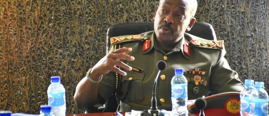 Gen. Leopold Kyanda entrusted Gen. Rwakitarate with the leadership of this vital office, emphasizing the importance of vigilance, teamwork, and regular meetings to maximize the office's efficiency and impact.